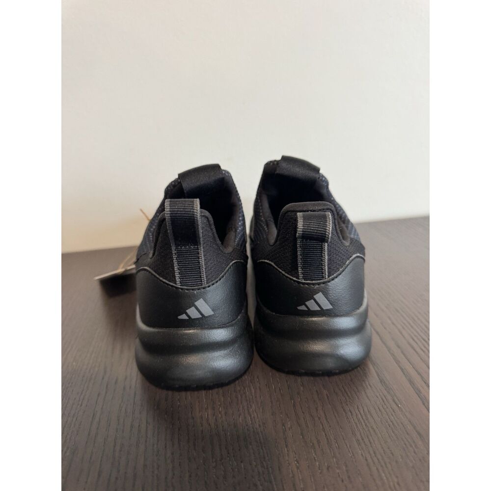 Adidas Lite Racer Adapt Sneakers Shoes Size 4.5 US Little Kid Boys Black NEW - Picture 4 of 6